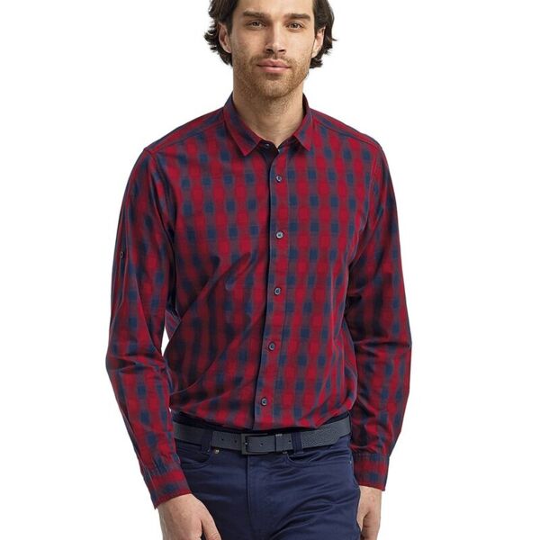Mulligan Check Long-Sleeve Cotton Shirt Thumbnail