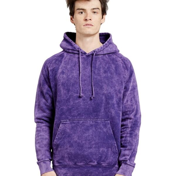 Unisex Vintage Raglan Hooded Sweatshirt Thumbnail