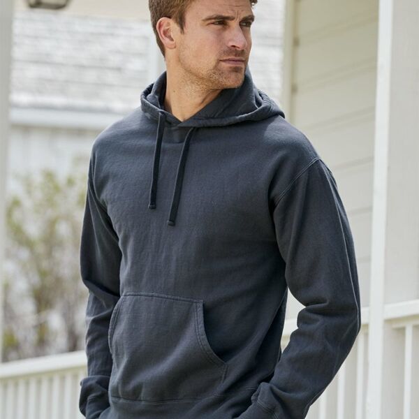 Unisex Garment-Dyed Hooded Sweatshirt Thumbnail